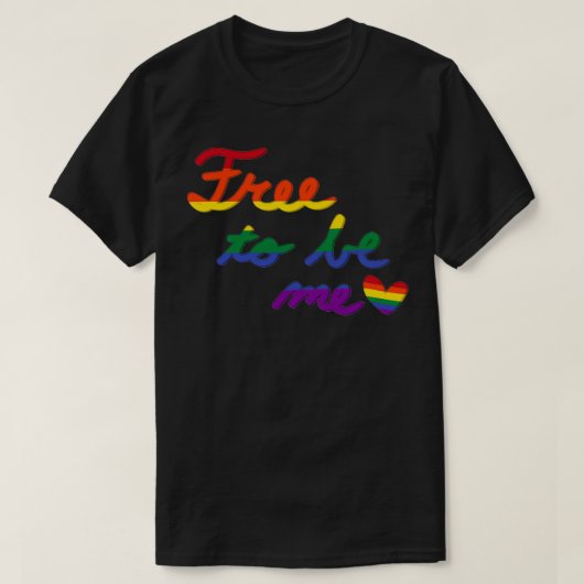 Gratis om mij te worden Gay T-shirt (Design voorkant)