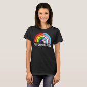Gratis oma knuffels regenboog transgender vlag lgb t-shirt (Voorkant volledig)