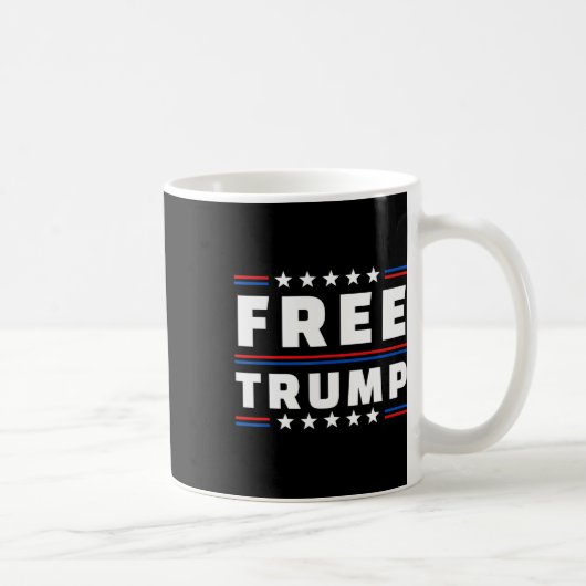 Gratis ondersteuning voor Donald Trump Republica Koffiemok (Rechts)