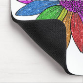 Gratis ondersteuning voor mama Hugs LGBTQIA+ Pride Muismat (Hoek)