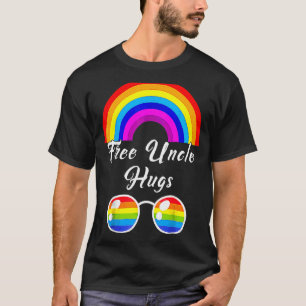 Gratis Oom Hugs Lgbt Ally Rainbow Sunbril Gay P T-shirt