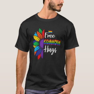Gratis Opa Knuffels Trots Opa Lgbt Regenboog Madel T-shirt