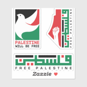 Gratis Palestijns Vrijheid Stickers Pack1