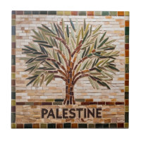 GRATIS PALESTIJNSE olijven takken mozaïek keramisc