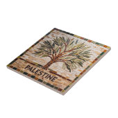 GRATIS PALESTIJNSE olijven takken mozaïek keramisc Tegeltje (Zijkant)