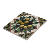 GRATIS PALESTIJNSE olijven takken mozaïek keramisc Tegeltje (Zijkant)