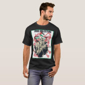 Gratis Palestina Arabische kleding T-Shirt T-Shirt (Voorkant volledig)