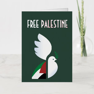 Gratis Palestina Folie Wenskaart – Vrede