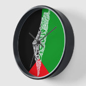 Gratis Palestina kaart en vlag فلسطين (Hoek)