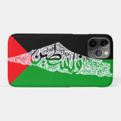 Gratis Palestina kaart en vlag فلسطين Case-Mate iPhone Case (Achterkant (horizontaal))
