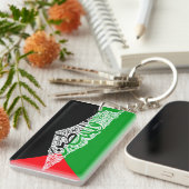 Gratis Palestina kaart en vlag فلسطين Sleutelhanger (Voorkant Rechts)