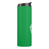 Gratis Palestina kaart en vlag فلسطين Thermosbeker (Gedraaid links)