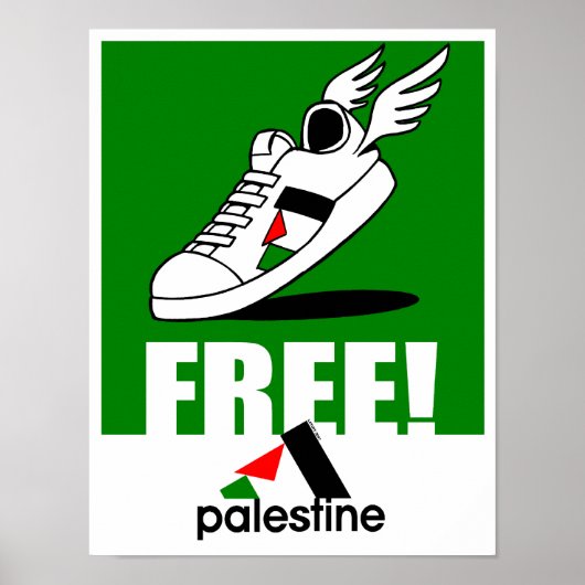 Gratis! Palestina Poster (Voorkant)