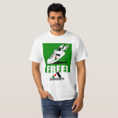 Gratis! Palestina T-shirt (Voorkant volledig)