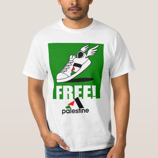Gratis! Palestina T-shirt (Voorkant)