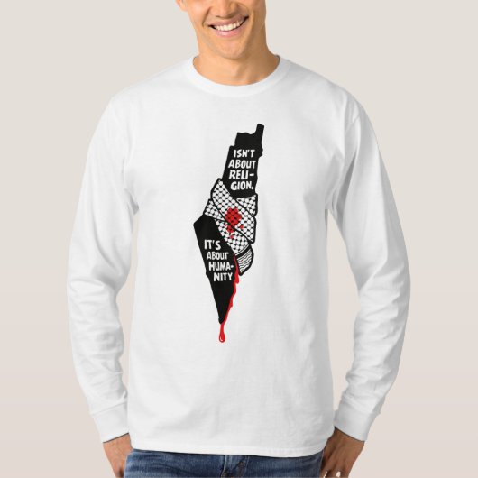 GRATIS PALESTINA T-Shirt (Voorkant)