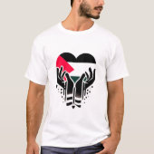 GRATIS PALESTINA T-shirt (Voorkant)