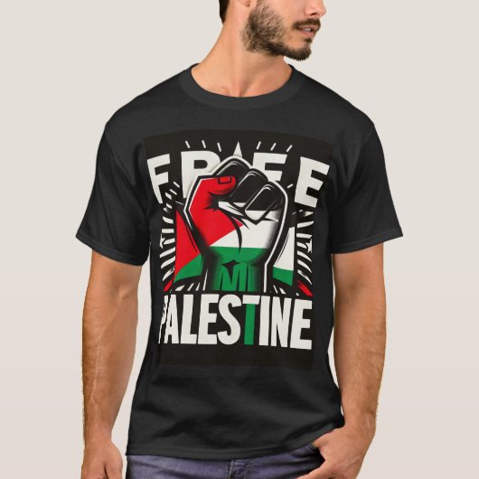 GRATIS PALESTINA T-shirt (Voorkant)