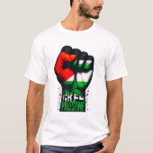 GRATIS PALESTINA T-shirt (Voorkant)