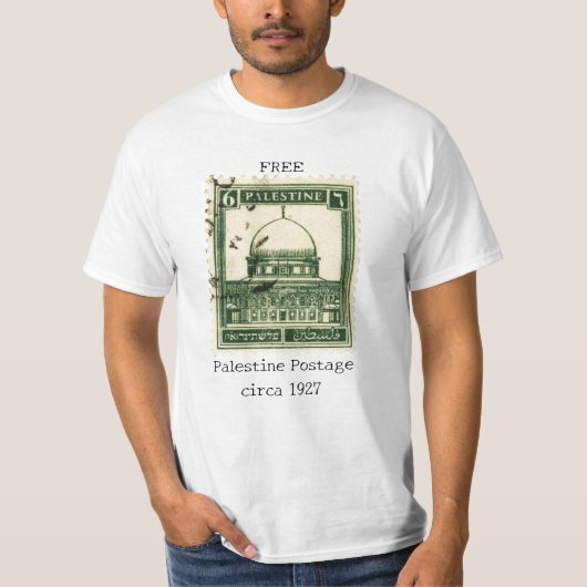 Gratis Palestina T-shirt | Historische Palestijnse (Voorkant)