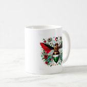 GRATIS PALESTINA T-shirt Koffiemok (Voorkant rechts)