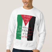 Gratis Palestina T-shirt - Save Gaza Sweatshirt (Voorkant)