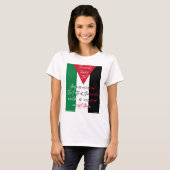 Gratis Palestina T-shirt - Save Gaza T-shirt (Voorkant volledig)