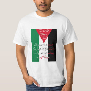 Gratis Palestina T-shirt - Save Gaza T-shirt