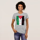 Gratis Palestina T-shirt - Save Gaza T-shirt (Voorkant volledig)
