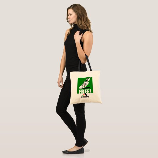 Gratis! Palestina Tote Bag (Voorkant (model))