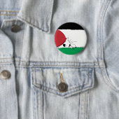 GRATIS PALESTINA Vlag Kat Ronde Button 5,7 Cm (In situ)