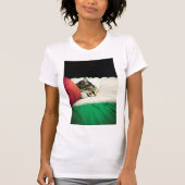 GRATIS PALESTINA Vlag Kat T-shirt (Voorkant)