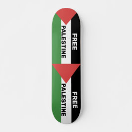 GRATIS PALESTINA VLAG ROOD ZWART GROEN WIT PERSOONLIJK SKATEBOARD