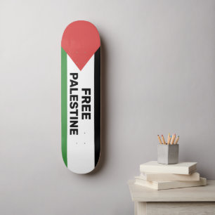 GRATIS PALESTINA VLAG ROOD ZWART GROEN WIT PERSOONLIJK SKATEBOARD