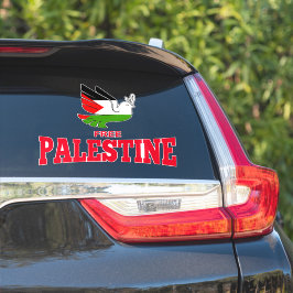 Gratis Palestine auto Sticker