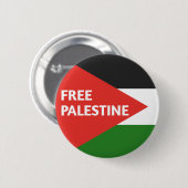 Gratis Palestine Badge Button Pin (Voorkant /achterkant)