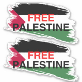 GRATIS PALESTINE Custom-Cut Vinyl Sticker