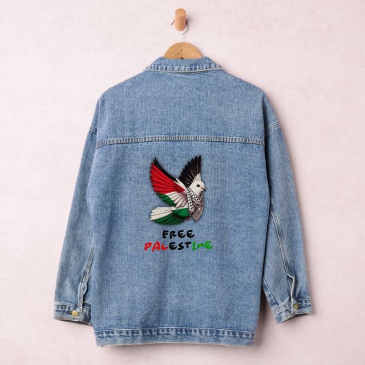 Gratis Palestine Denim Jacket (Hangar)