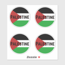 GRATIS PALESTINE FLAG Custom-Cut Vinyl Sticker