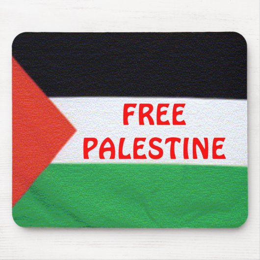 GRATIS PALESTINE-muis Muismat (Voorkant)