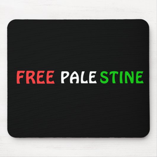 GRATIS PALESTINE-muis Muismat (Voorkant)