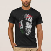 Gratis Palestine "Palestine Warrior" t-shirt (Voorkant)