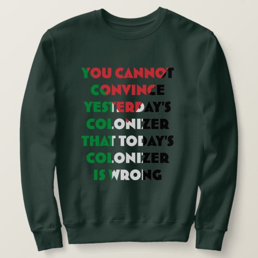 Gratis Palestine Sweatshirt - Save Gaza Sweatshirt (Design voorkant)