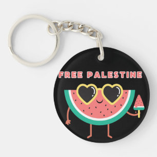 gratis palestine Watermeloen Palestina schattig kl Sleutelhanger