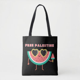 gratis palestine Watermeloen Palestina schattig kl Tote Bag