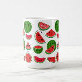 gratis palestine watermeloenen schattig kleurrijk koffiemok (Center)