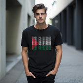 GRATIS PALESTINE zwart T-shirt voor man