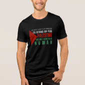 GRATIS PALESTINE zwart T-shirt voor man (Voorkant)