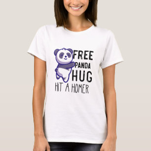 Gratis Panda Knuffels Slaan Een Homer Geschenken V T-shirt
