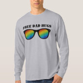 Gratis Pap Knuffels - Rainbow Wayfarers T-shirt (Voorkant)
